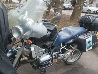 1999 BMW R 1100 R, серый, 320000 рублей, вид 1