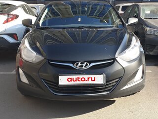 2014 Hyundai Elantra V (MD) Рестайлинг, чёрный, 900000 рублей, вид 1