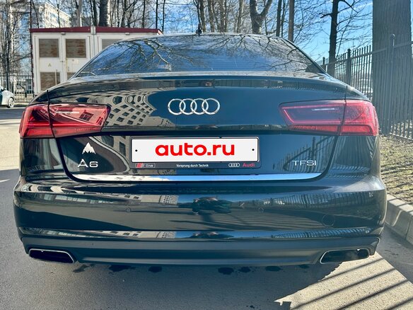 2016 Audi A6 IV (C7) Рестайлинг, чёрный, 1390000 рублей - вид 4