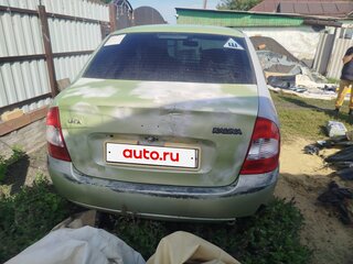 2006 Lada (ВАЗ) Kalina I, зелёный, 180000 рублей, вид 3