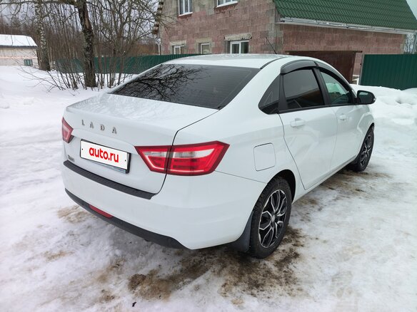 2017 Lada (ВАЗ) Vesta I, белый - вид 9