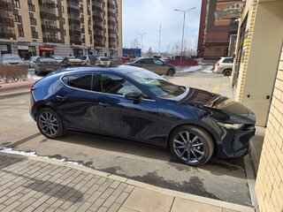 2021 Mazda 3 IV (BP), синий, 1600000 рублей, вид 4