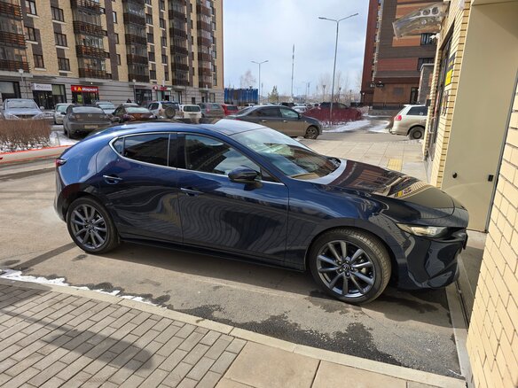 2021 Mazda 3 IV (BP), синий - вид 3