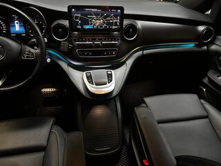 2022 Mercedes-Benz V-Класс Extra Long 300 d экстра длинный III (W447) Рестайлинг, чёрный, 7980000 рублей, вид 3