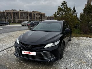 2018 Toyota Camry VIII (XV70), чёрный, 2500000 рублей, вид 1