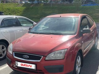 2007 Ford Focus II, красный, 330000 рублей, вид 1
