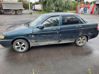 2007 Lada (ВАЗ) 2110, зелёный, 105000 рублей, вид 4