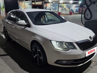 2015 Skoda Superb DSG II Рестайлинг, белый, 1250000 рублей, вид 2