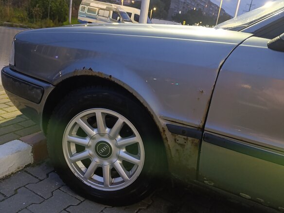 1992 Audi 80 V (B4), серый, 235000 рублей - вид 6