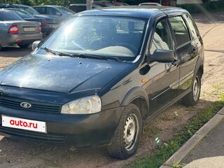 2010 Lada (ВАЗ) Kalina I, чёрный, 220000 рублей, вид 4