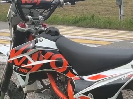 2023 Kayo Basic TT125, оранжевый, 69000 рублей, вид 4