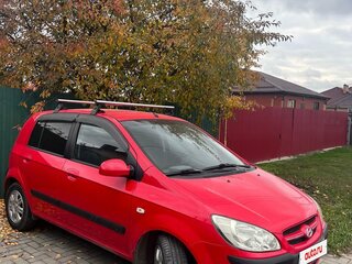 2006 Hyundai Getz I Рестайлинг, красный, 610000 рублей, вид 2