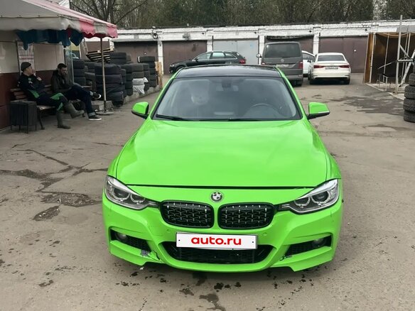 2012 BMW 3 серии 320i xDrive VI (F3x), зелёный