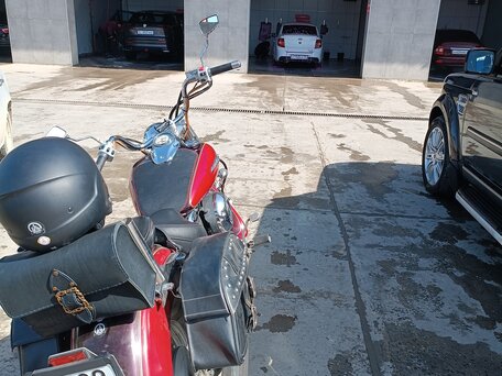 1998 Yamaha XVS400 Drag Star, красный, 290000 рублей, вид 5
