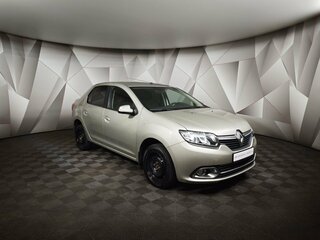 2018 Renault Logan II, бежевый, 489000 рублей, вид 3