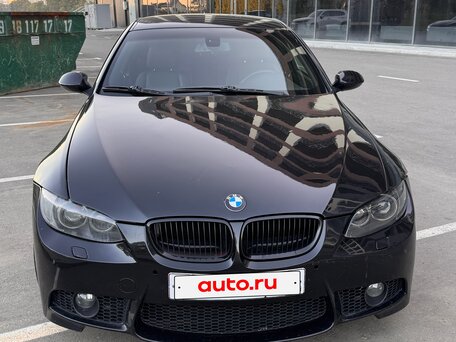 2008 BMW 3 серии 320i V (E90/E91/E92/E93), чёрный, 650000 рублей, вид 1