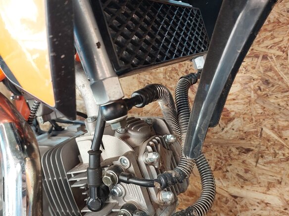 2024 Kayo Evolution YX140EM, оранжевый, 95000 рублей - вид 6