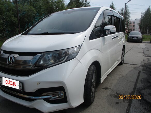2015 Honda Stepwgn V, белый - вид 12