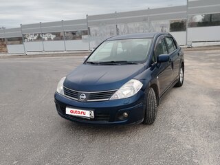 2008 Nissan Tiida I, синий, 340000 рублей, вид 5