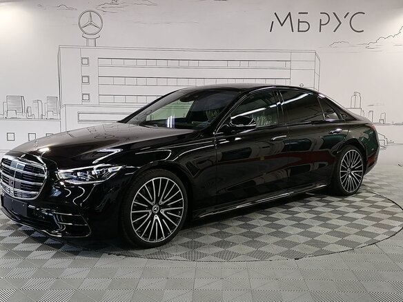 2024 Mercedes-Benz S-Класс 500 4MATIC VII (W223), чёрный