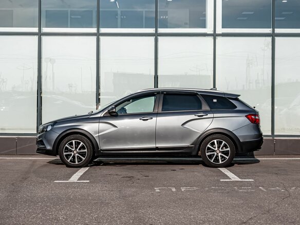 2019 Lada (ВАЗ) Vesta SW Cross I, серый, 890000 рублей - вид 6