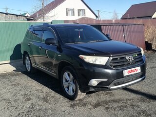 2011 Toyota Highlander II (XU40) Рестайлинг, чёрный, 1620000 рублей, вид 1