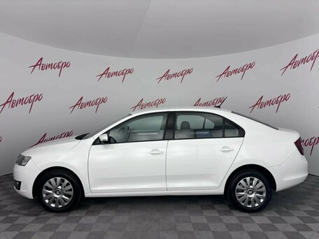 2019 Skoda Rapid I Рестайлинг, белый, 1155000 рублей, вид 2