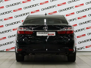 2017 Toyota Camry VII (XV50) Рестайлинг, чёрный, 1455170 рублей, вид 3