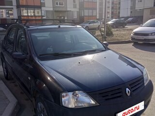 2007 Renault Logan I, серый, 320000 рублей, вид 4
