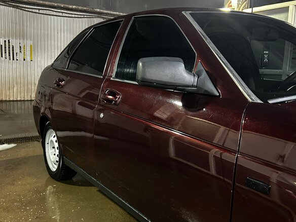 2011 Lada (ВАЗ) Priora I, красный, 295000 рублей - вид 7
