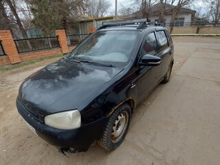 2012 Lada (ВАЗ) Kalina I, чёрный, 140000 рублей, вид 1