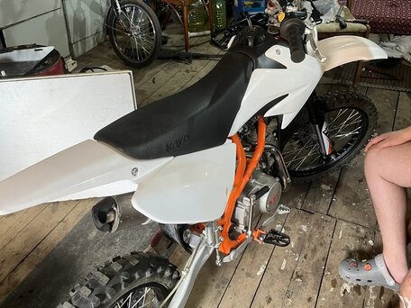 2024 Kayo Basic TT125, белый, 55000 рублей, вид 1