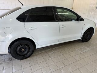 2014 Volkswagen Polo V, белый, 547000 рублей, вид 5