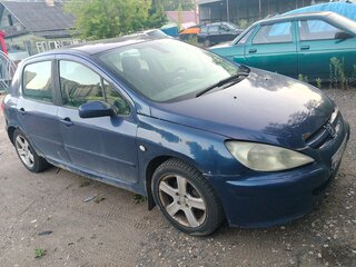 2005 Peugeot 307 I Рестайлинг, синий, 150000 рублей, вид 1