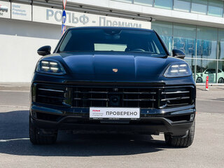 2023 Porsche Cayenne Coupé III Рестайлинг, чёрный, 12968046 рублей, вид 2