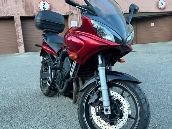 2006 Yamaha FZ6, красный, 380000 рублей - вид 5