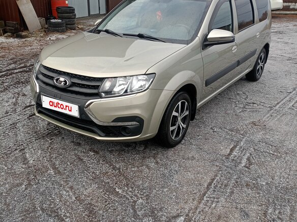 2021 Lada (ВАЗ) Largus I Рестайлинг, серый, 1250000 рублей
