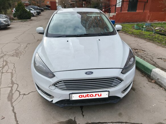 2017 Ford Focus III Рестайлинг, белый, 845000 рублей