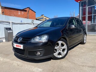 2007 Volkswagen Golf V, чёрный, 575000 рублей, вид 1