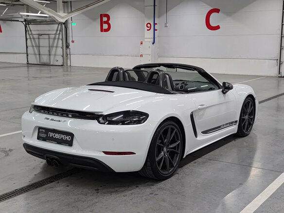 2019 Porsche Boxster T IV 718 (982), белый - вид 27