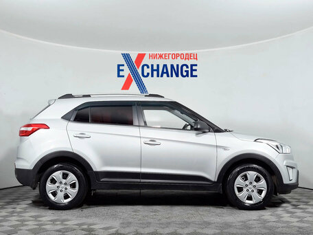 2020 Hyundai Creta I Рестайлинг, серебристый, 1532000 рублей, вид 4