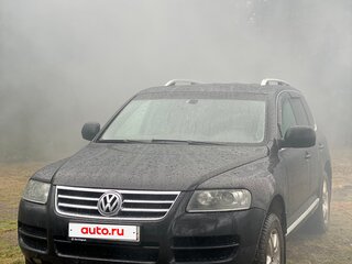 2006 Volkswagen Touareg I, чёрный, 999999 рублей, вид 1