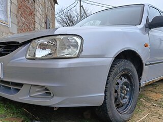 2005 Hyundai Accent ТагАЗ II, серебристый, 250000 рублей, вид 5