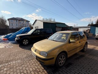 2002 Volkswagen Golf IV, жёлтый, 320000 рублей, вид 1