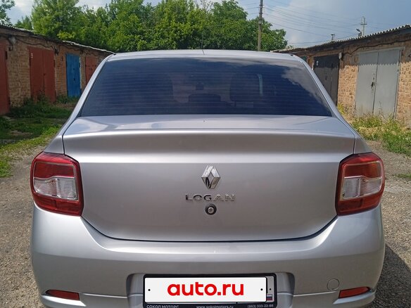 2021 Renault Logan II Рестайлинг, серый, 1070000 рублей - вид 7