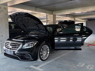 2014 Mercedes-Benz S-Класс 350 CDI BlueTEC Long 7G-TRONIC VI (W222, C217), чёрный, 3999999 рублей, вид 4