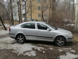 2007 Skoda Octavia II (A5), серебристый, 485000 рублей, вид 2