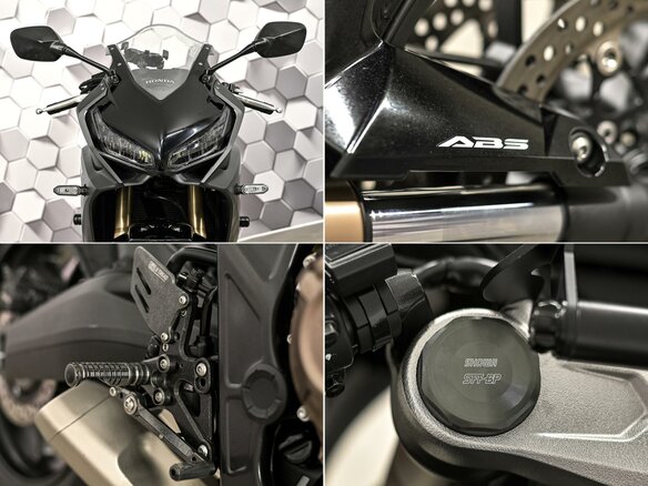 2022 Honda CBR 650R, чёрный - вид 9