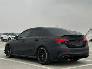 2022 Mercedes-Benz A-Класс 180 Long IV (W177), чёрный, 1796027 рублей, вид 4