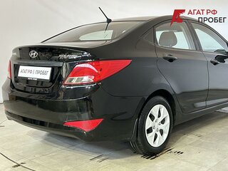2014 Hyundai Solaris I Рестайлинг, чёрный, 840000 рублей, вид 3